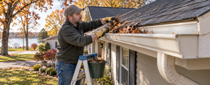 How often should I clean my gutters