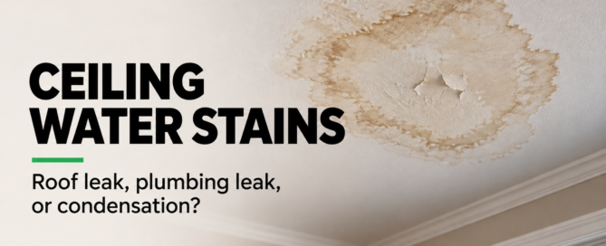 Ceiling Water Stains