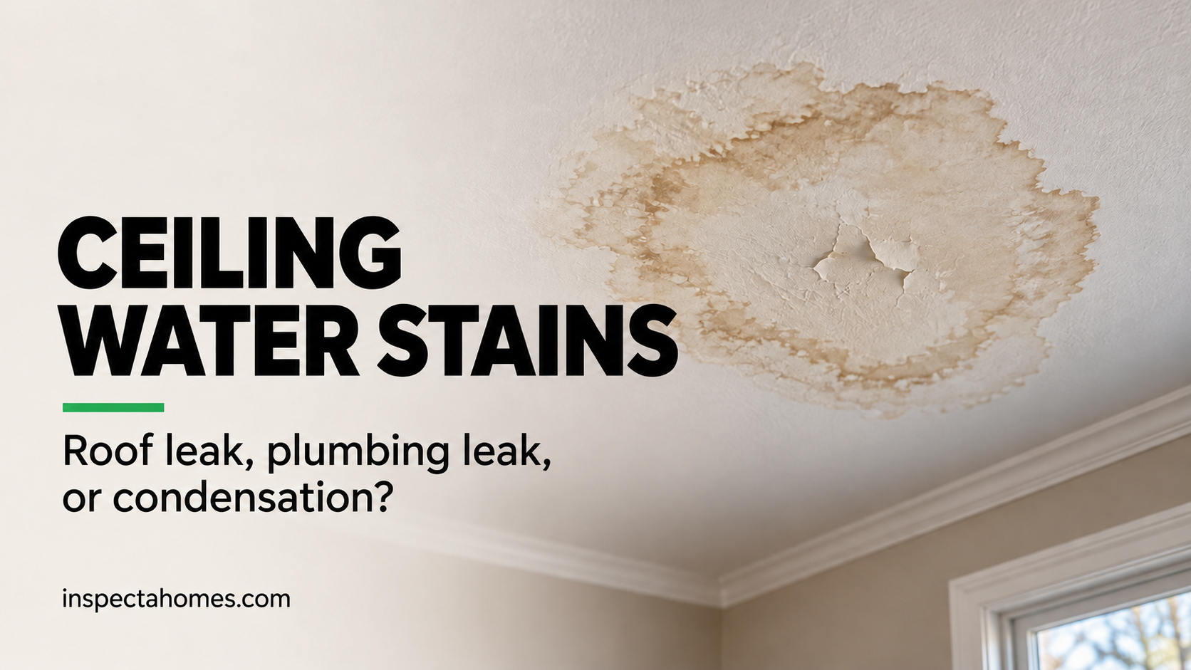 Ceiling Water Stains
